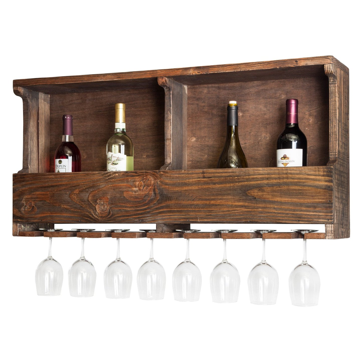 Alaterre Pomona Estante para Vino de Madera Recuperada