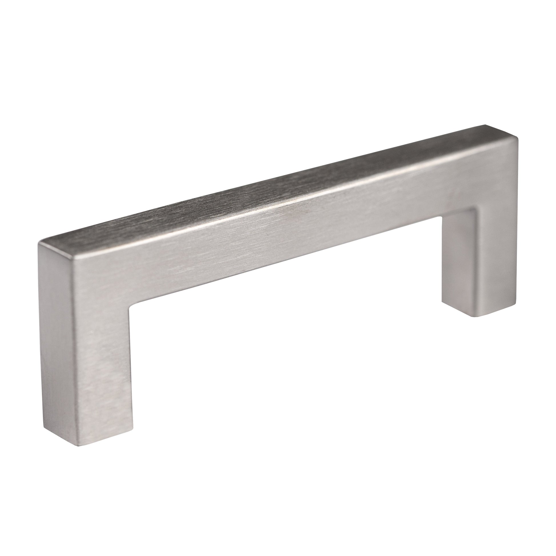 Aldhurst 30 Pack 3 inch Square Cabinet Pull Satin Nickel Stainless Steel 3 inch Hole Center