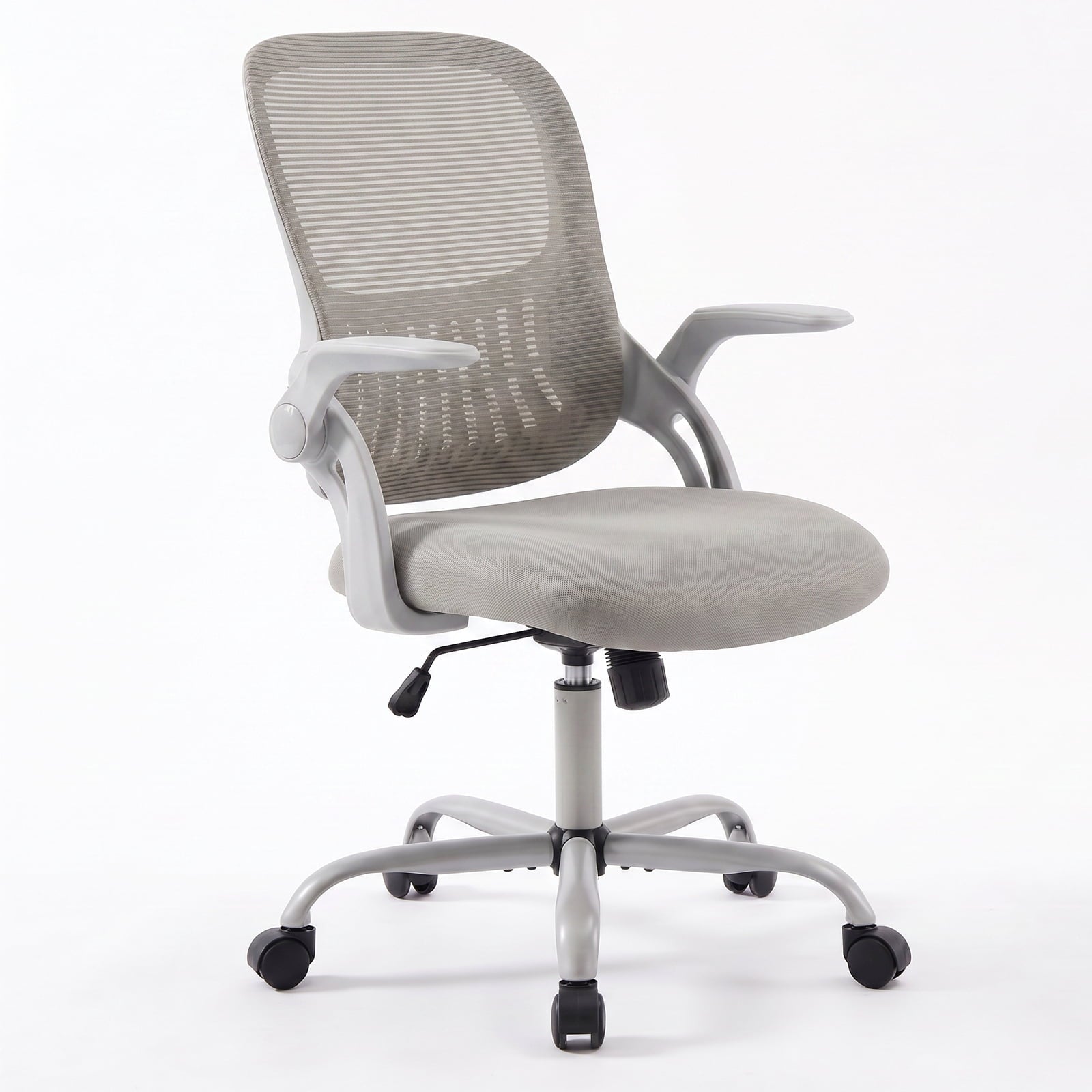 Alvantor 30" Tall Office Chair with Adjustable Footrest, Ergonomic Drafting Chair for Standing Desk, Black/Gray/Pink