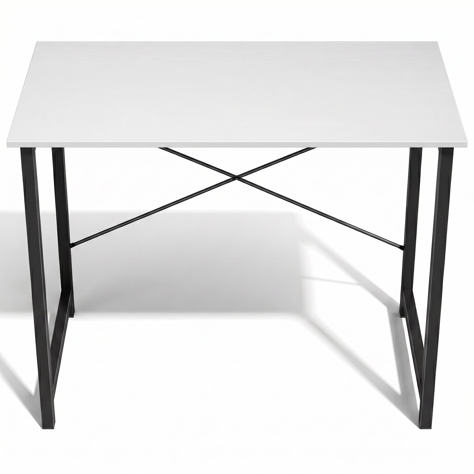 Alvantor Computer Desk 31 Inch, Modern Writing Desk for Home Office with Storage Bag & Hook, Small Office Desk for Small Spaces