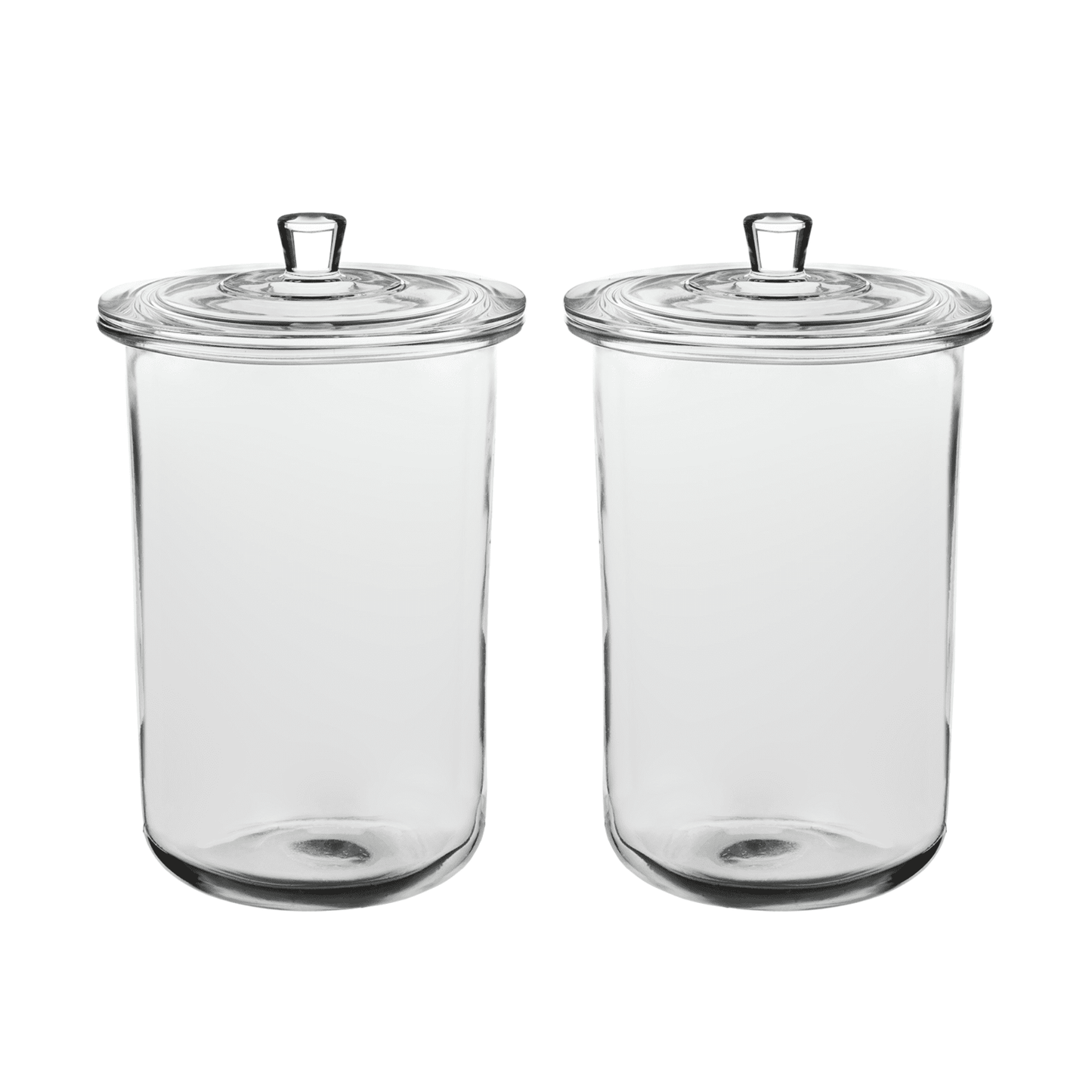 Anchor Hocking Goode Sundry 1 Gallon Glass Jar with Lid, 2 Pack