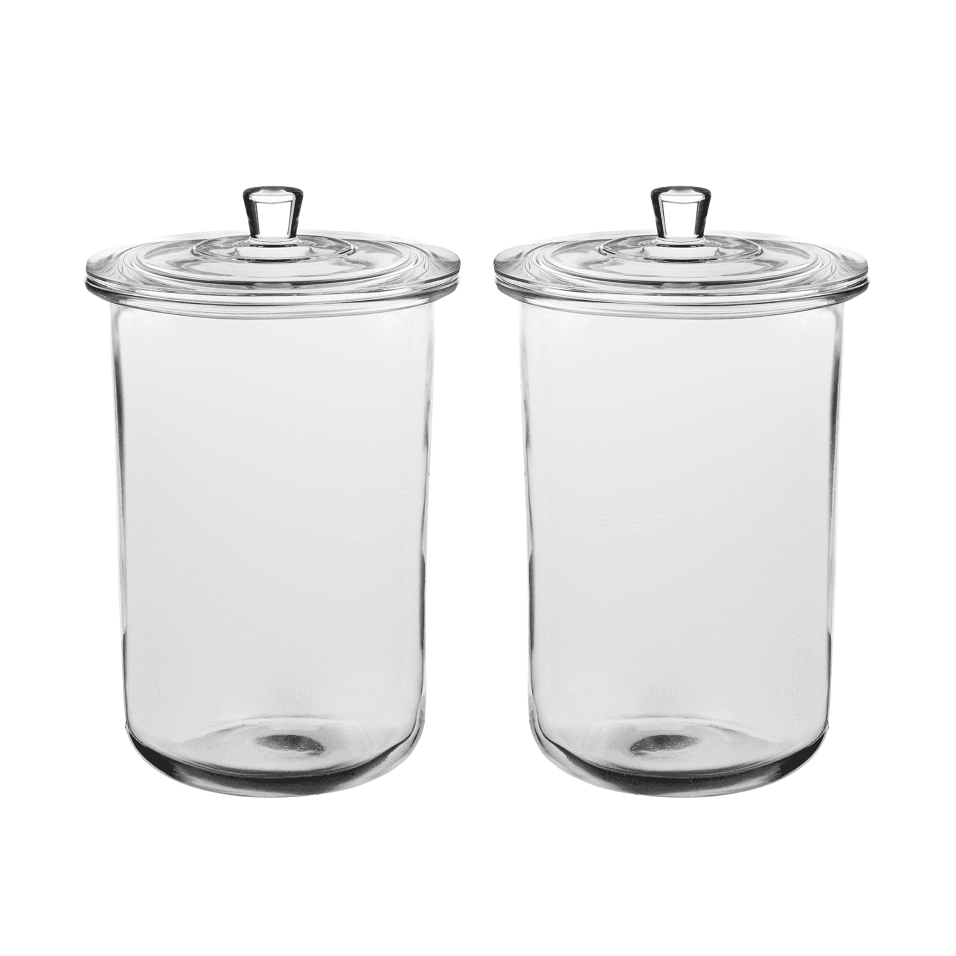 Anchor Hocking Goode Sundry 1 Gallon Glass Jar with Lid, 2 Pack