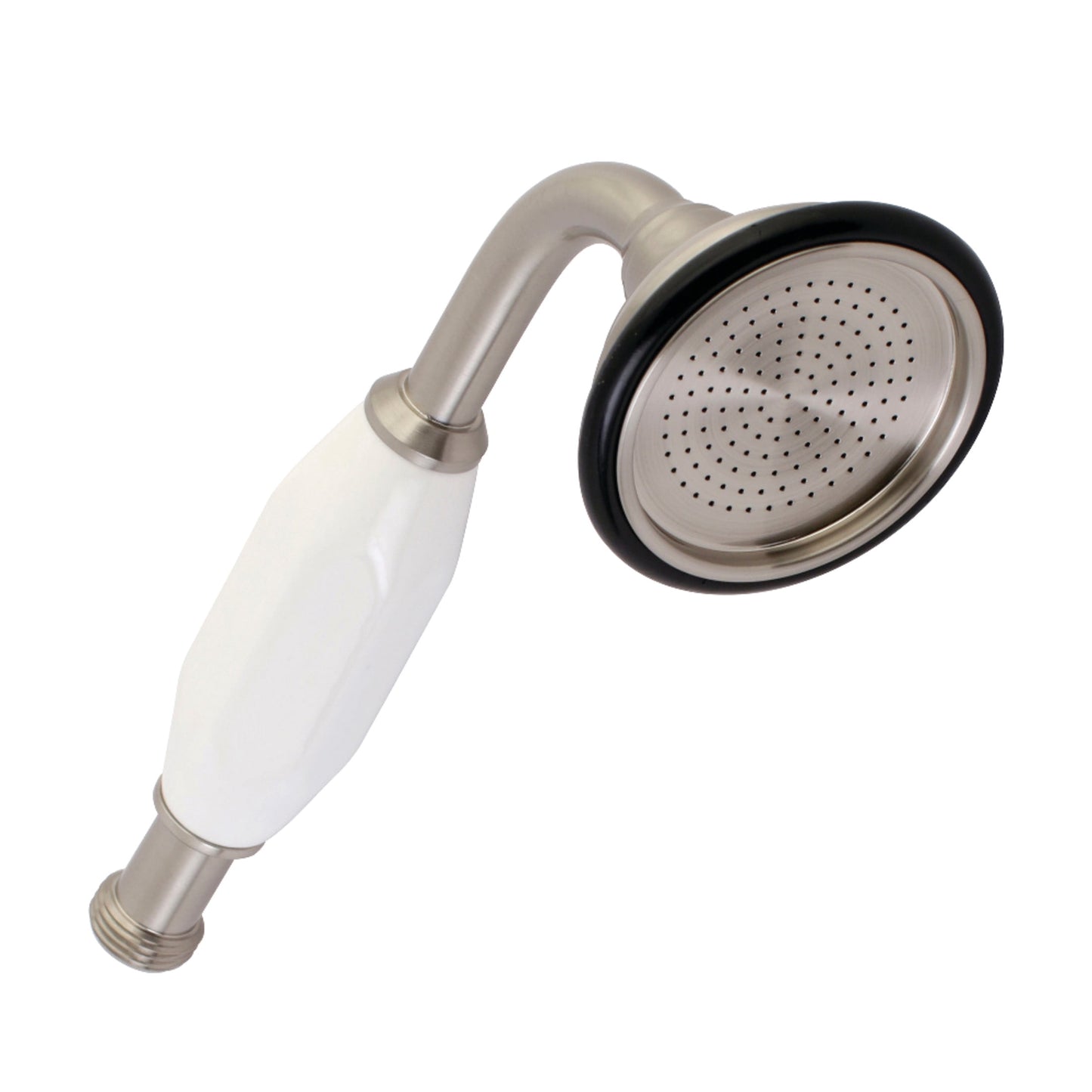 Kingston Brass AET1020-8 Vintage Single Function Round Hand Shower in Brushed Nickel