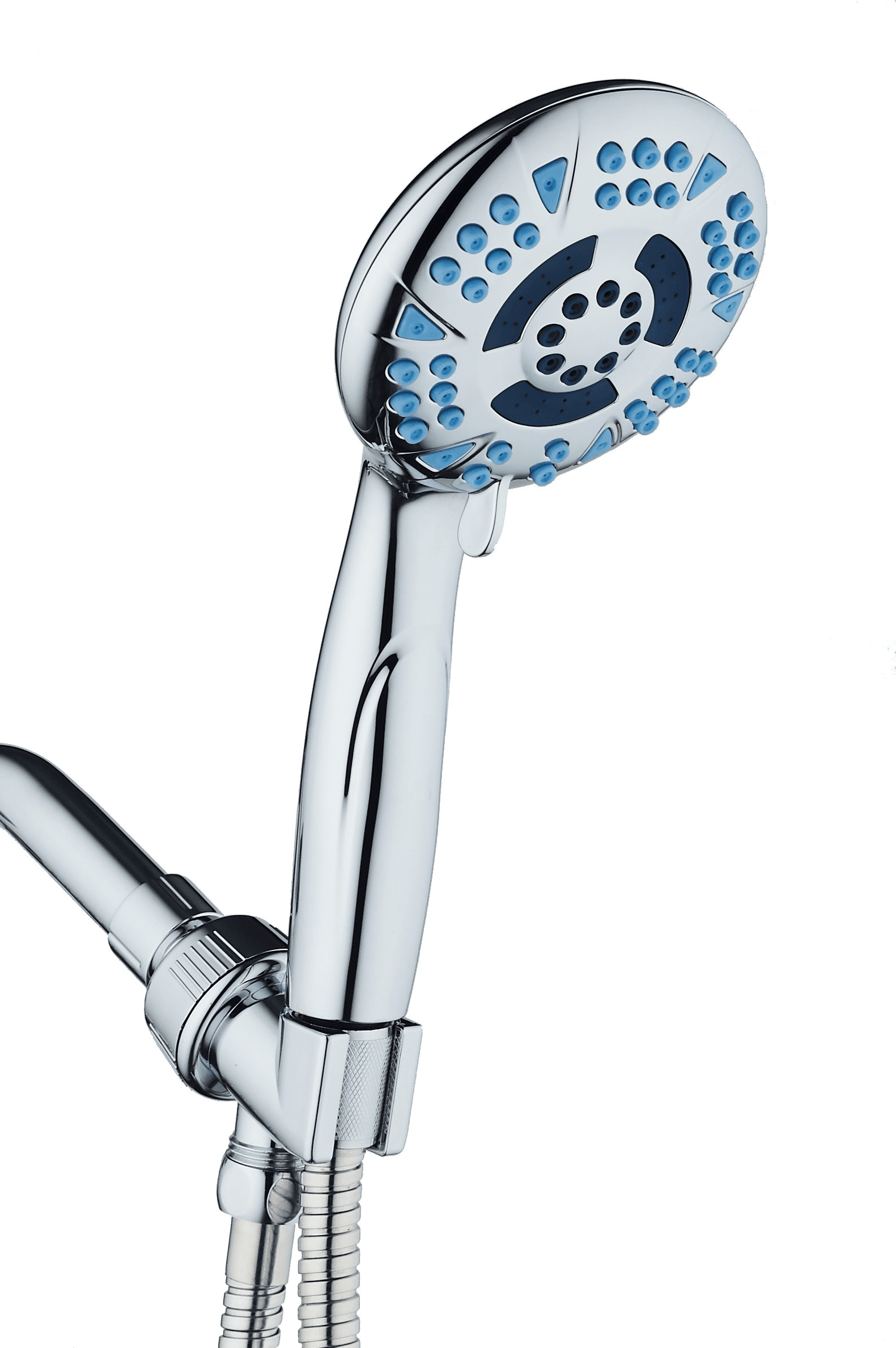 AquaCare High-pressure 6-setting Luxury Handheld Showerhead with Antimicrobial Nozzles