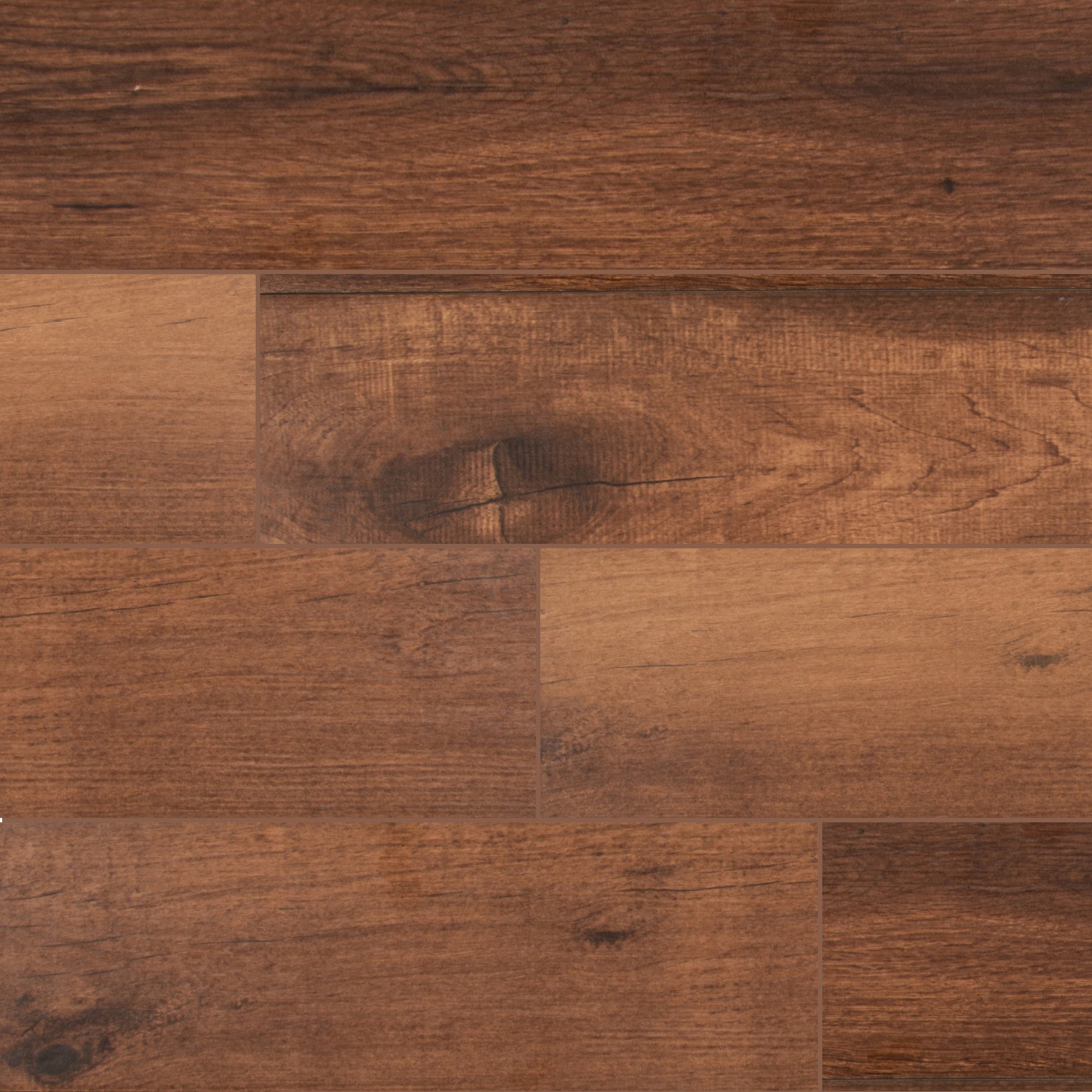 Arbor Chestnut 6 in. x 36 in. Porcelain Floor and Wall Tile (15 sq. ft. / case)