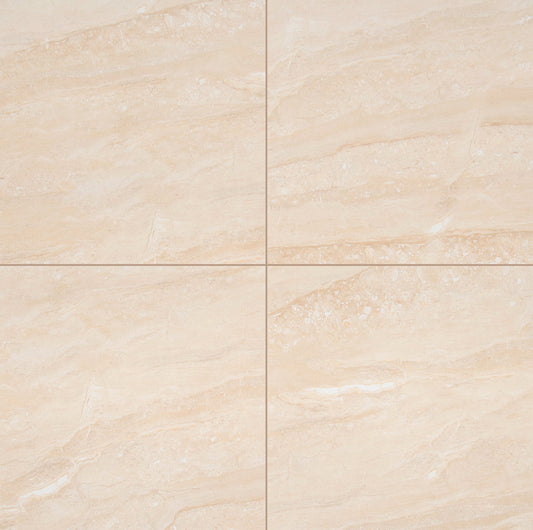 Aria Oro 24 in. x 24 in. Polished Porcelain Floor and Wall Tile (16 sq. ft. / case)