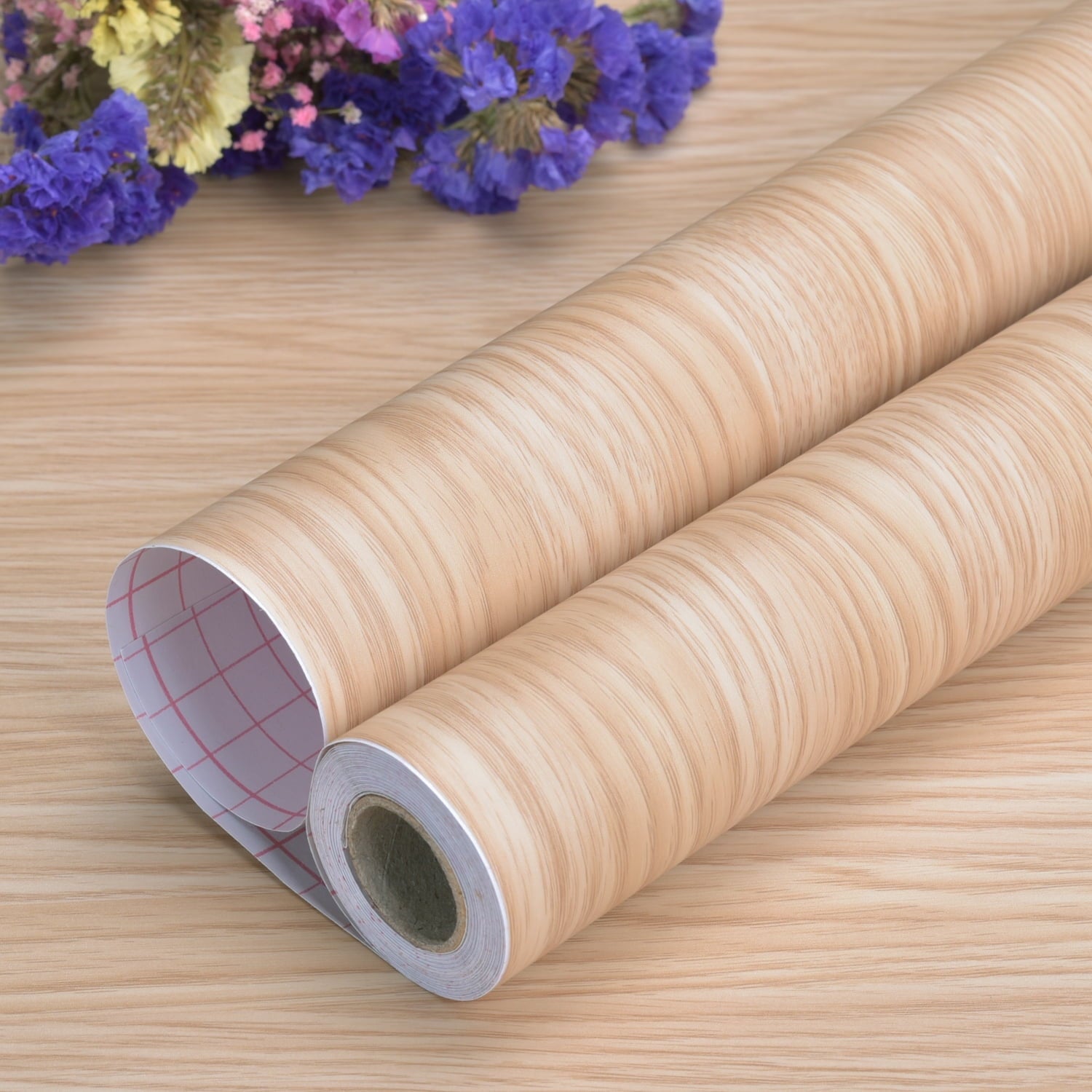 Art3d Marble White 17.7 In. X 78.7 In. Tile Peel and Stick Waterproof Decorative Contact Wallpaper For Countertops (1-Pack)