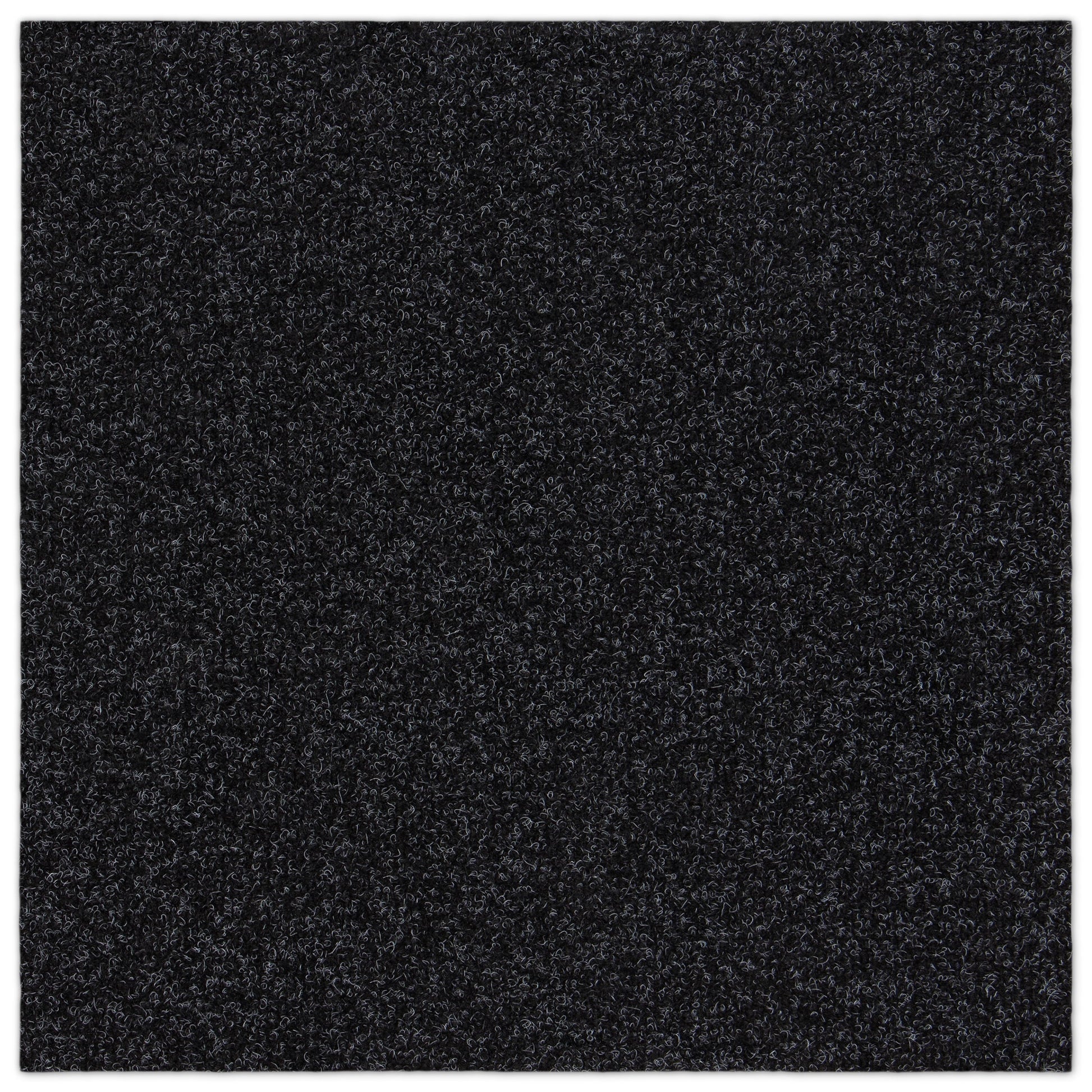 Asheville Black Residential 18 in. x 18 in. Peel and Stick Carpet Tile Square 27 Sq. Ft. 12 Tiles Per Box