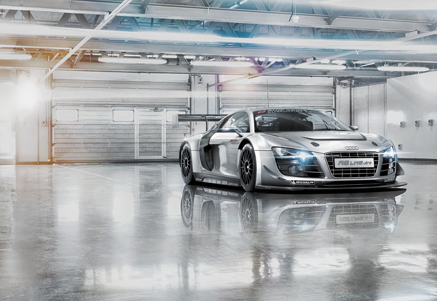 Audi R8 Le Mans Wall Mural