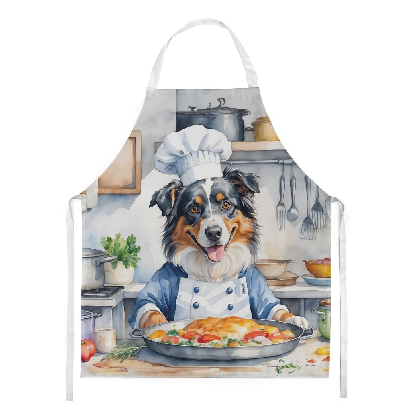 Australian Shepherd The Chef Apron 27 in x 30 in