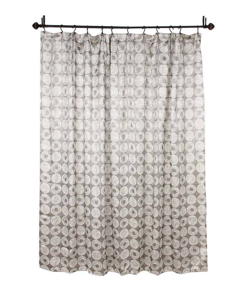 Avanti Linens Galaxy Shower Curtain, Silver