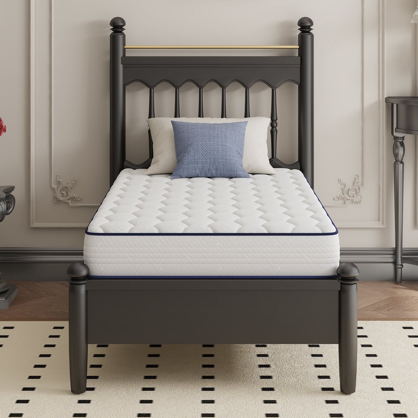 Avenco Pearl 6" Twin Size Medium Adult Supportive Innerspring Mattress