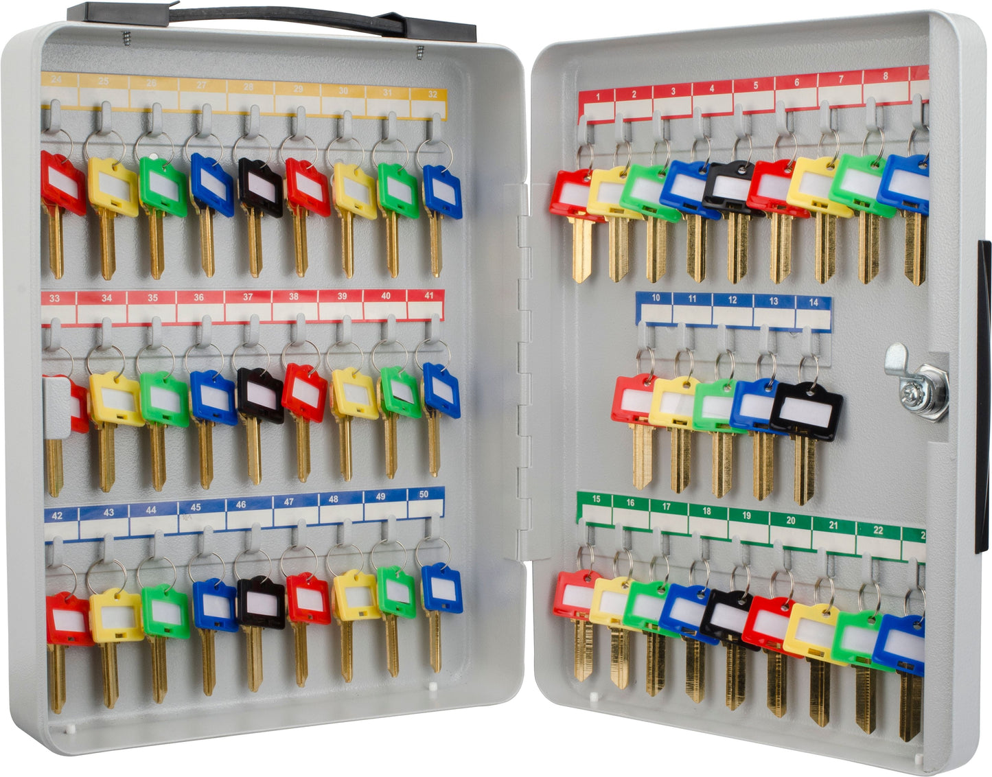 BARSKA 50 Position Portable Key Cabinet with Key Lock CB12948