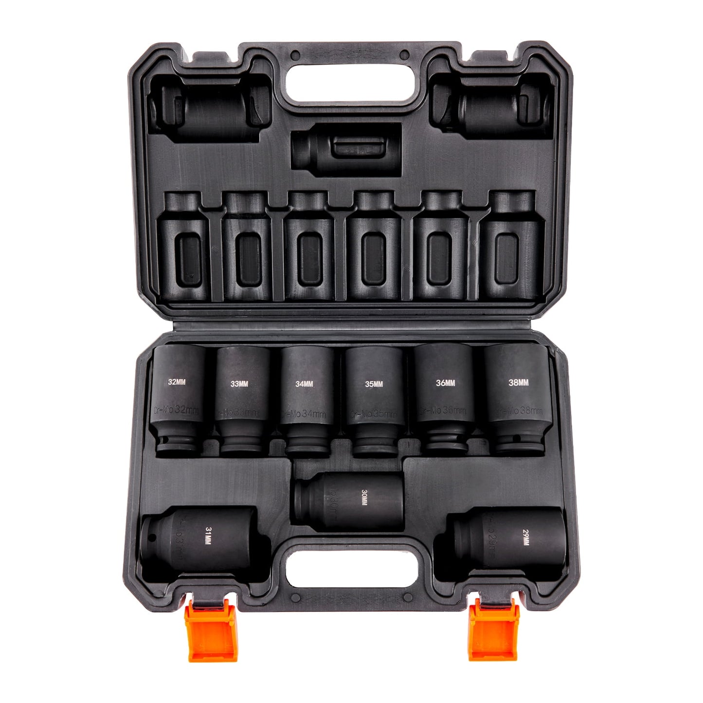 BENTISM 6 Point, 1/2-inch Drive Impact Socket, 9-Piece