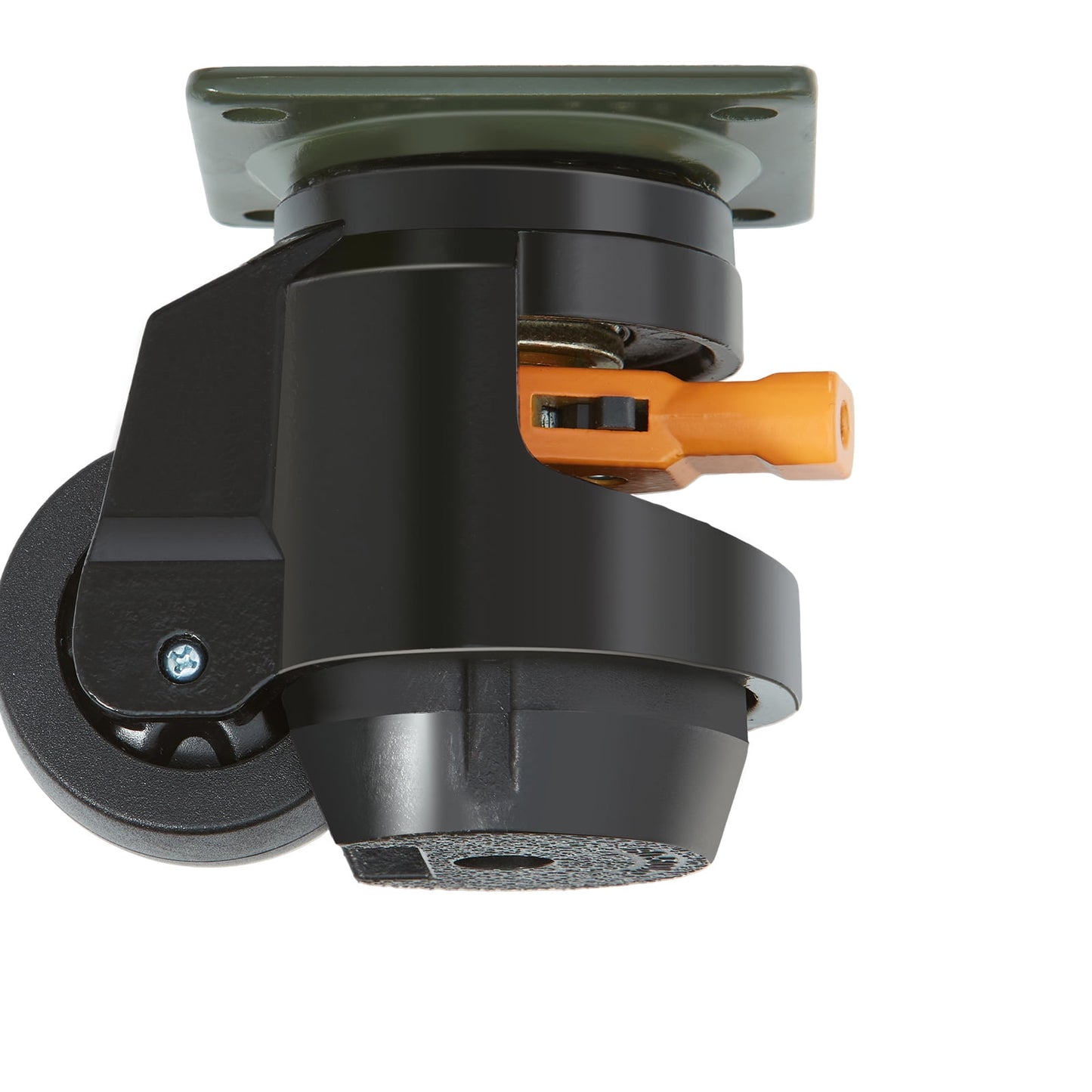VEVOR Leveling Casters Adjustable Nylon Plate Mounted Caster 2200 lbs Set of 4