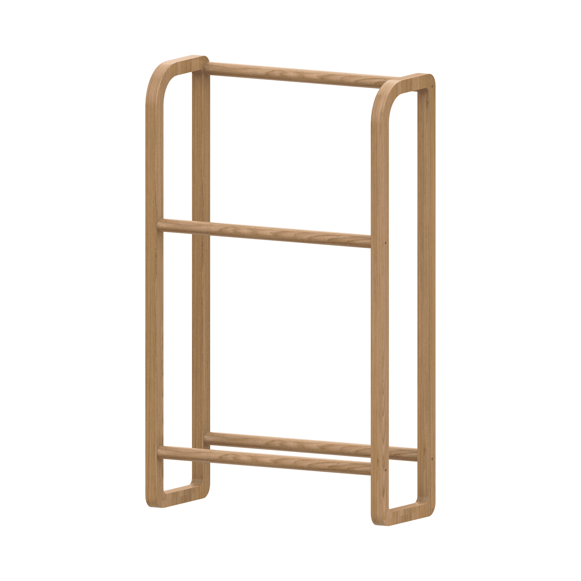 Better Homes & Gardens Juliet Freestanding Towel Rack, Light Honey