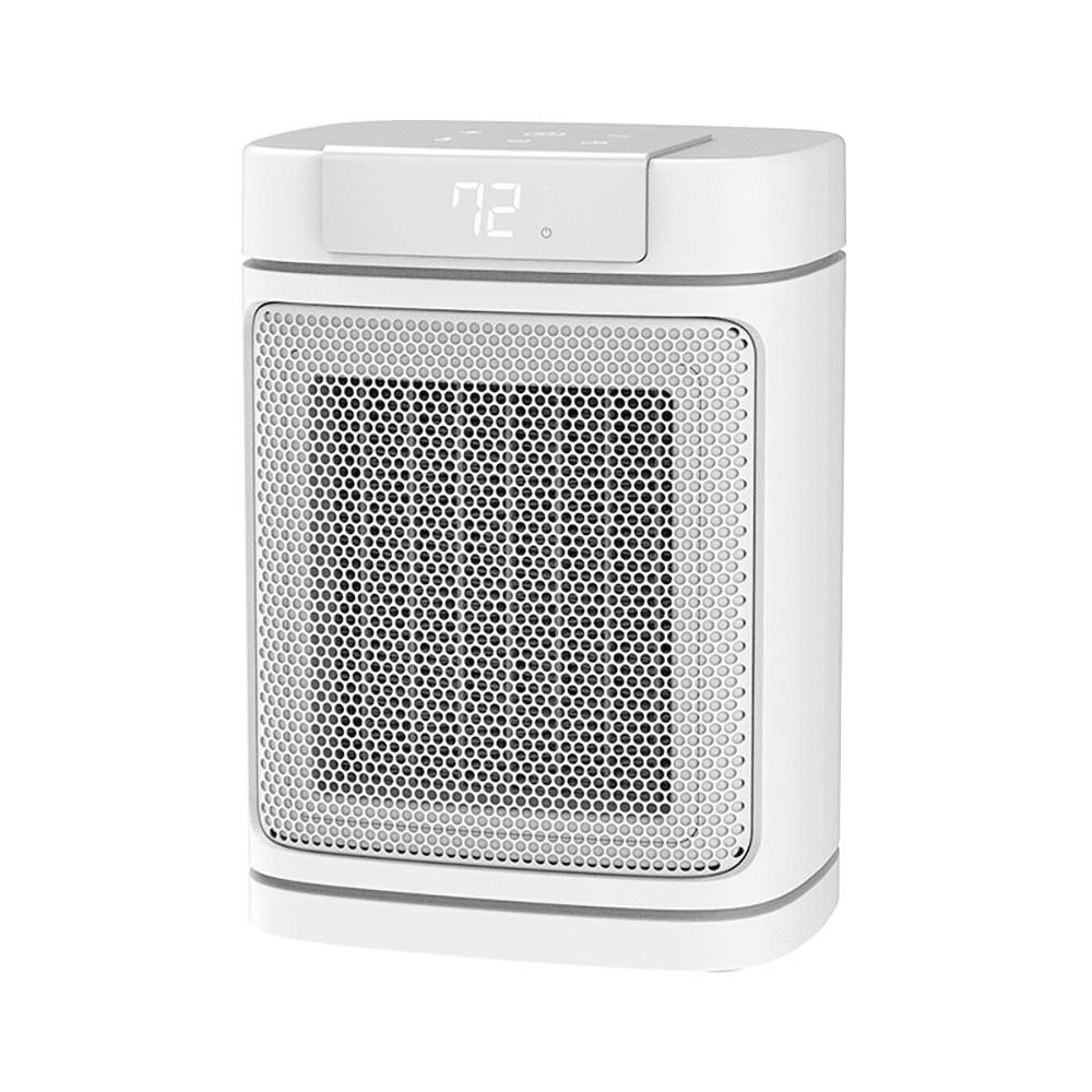 Better Homes & Gardens Calentador Digital ElÃ©ctrico de CerÃ¡mica de 1500W con Enchufe ALCI, Blanco