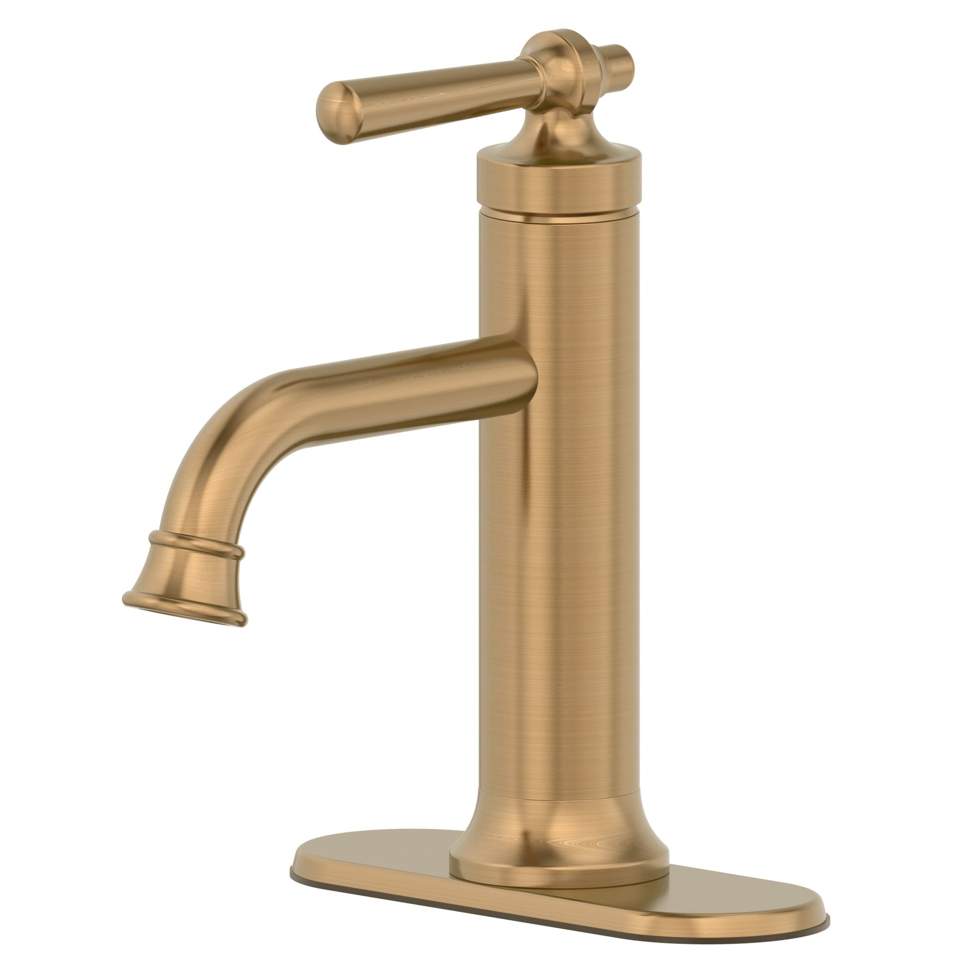 Better Homes & Gardens Modern Heirloom 8" Widespread Bathroom Faucet in Heritage Gold