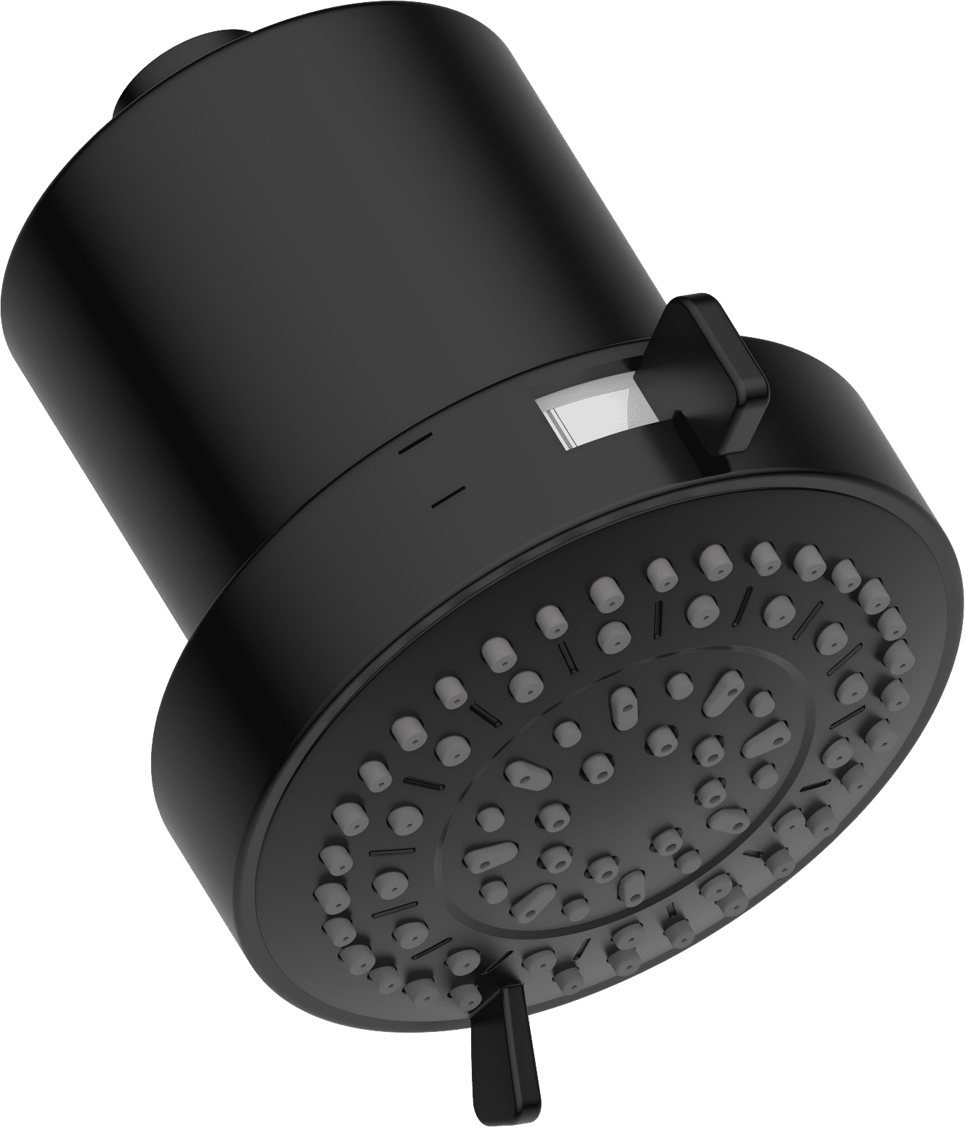 Better Homes & Gardens 5-Spray Filtered Matte Black Shower Head with Quick Change Filter