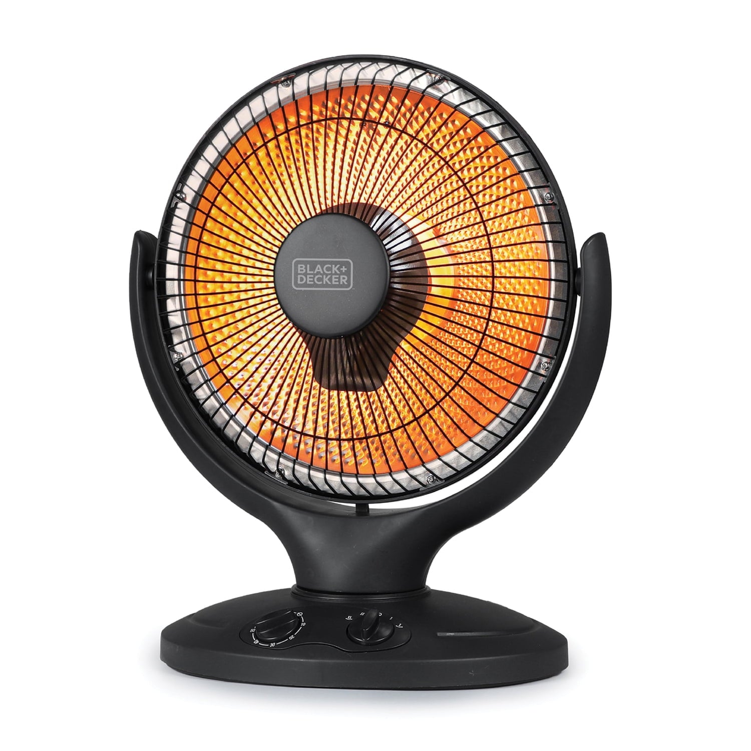 BLACK+DECKER 800-Watt-Max 14-In. Oscillating Radiant Dish Ceramic Heater