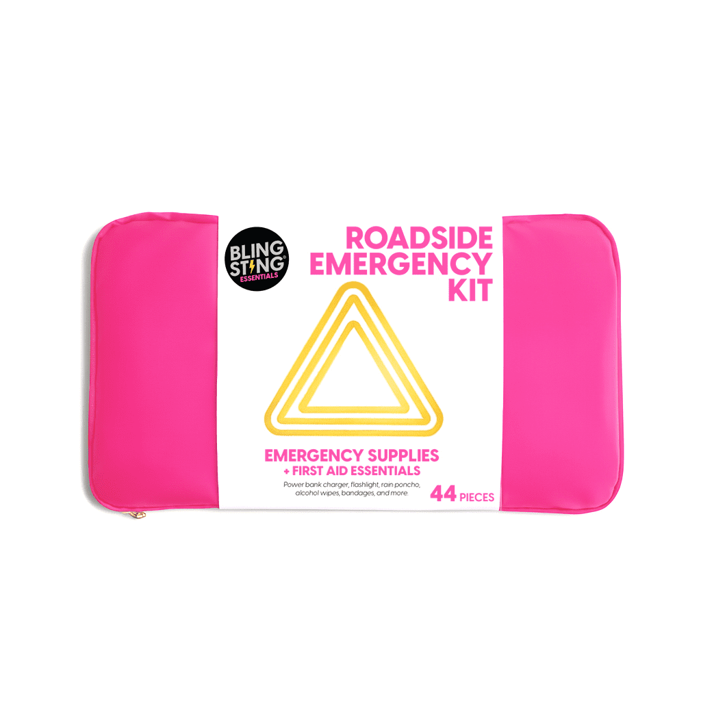 BLINGSTING Car Emergency Kit - Pink