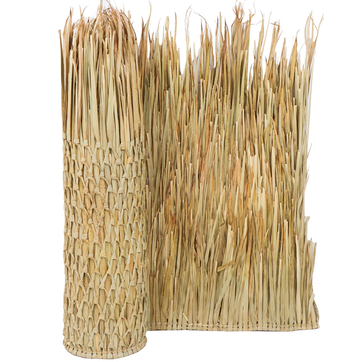 Backyard X-Scapes Mexican Palm Thatch Runner Roll 35 in H x 60 ft L