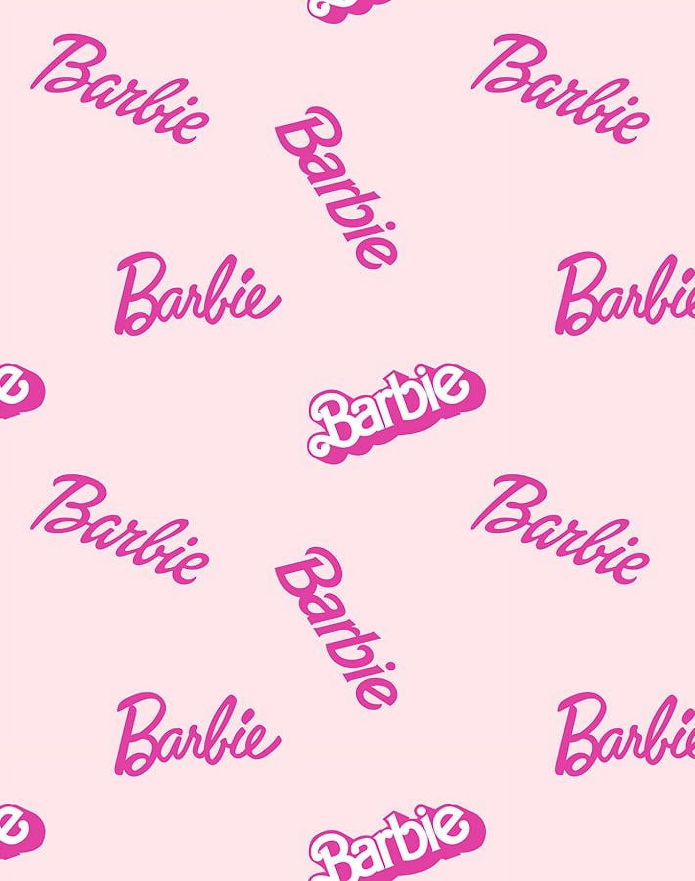 Barbie Pink, Removable Vinyl Wallpaper