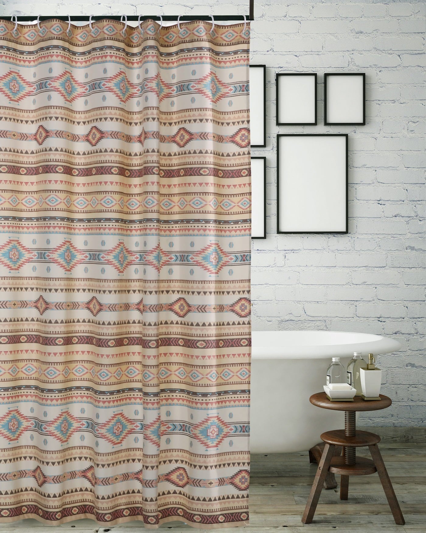 Barefoot Bungalow Phoenix Shower Curtain, 72x72-inch