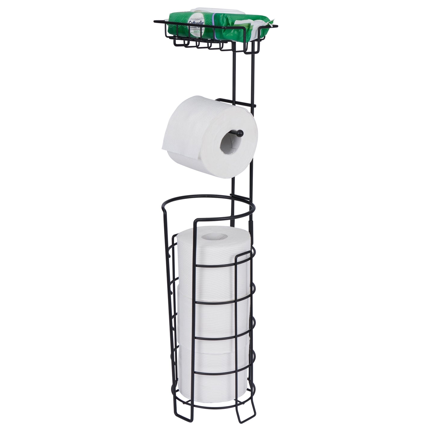 Bath Bliss 2 in 1 Toilet Paper Holder & Dispenser in Chrome