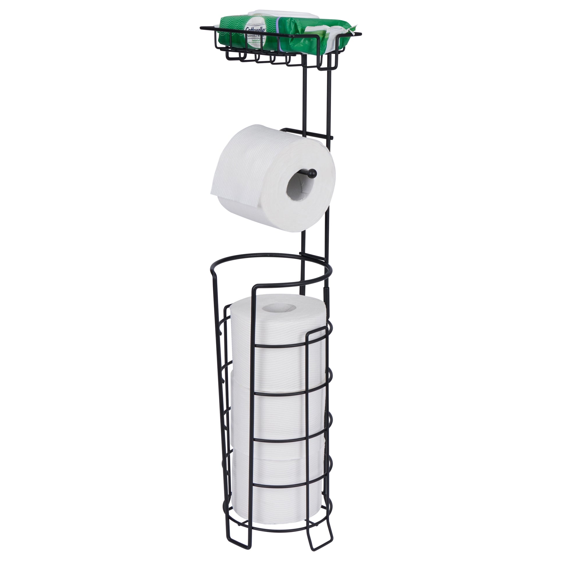 Bath Bliss 2 in 1 Toilet Paper Holder & Dispenser in Chrome