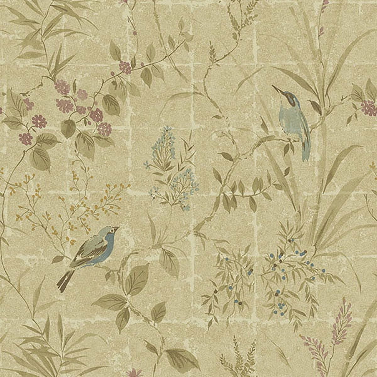 Beacon House Imperial Neutral Garden Chinoiserie Wallpaper