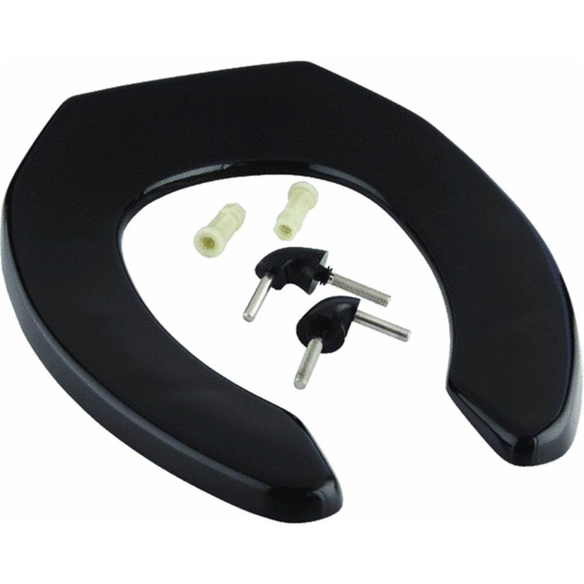 Bemis Asiento de Inodoro de PlÃ¡stico Resistente Comercial Negro