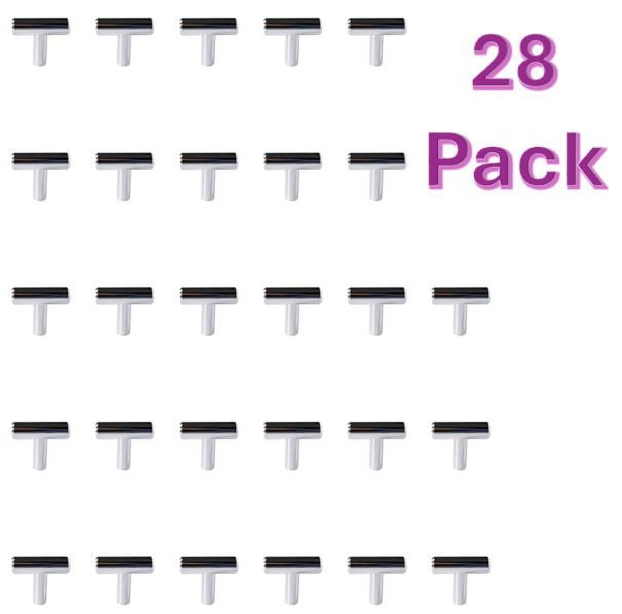 Better Homes & Gardens 1-9/16" Bar Knob, Polished Chrome, 28 pack