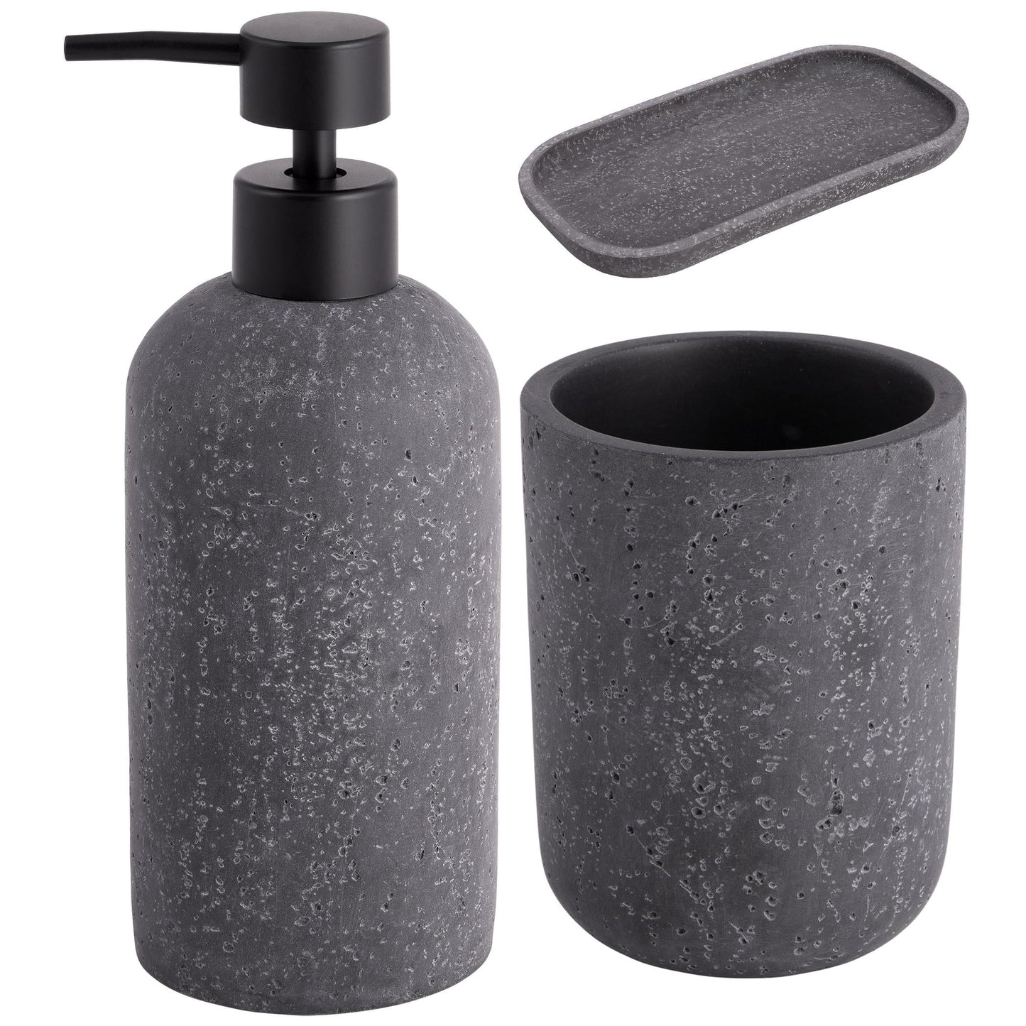 Better Homes & Gardens Faux Stone Bath Accessories Set