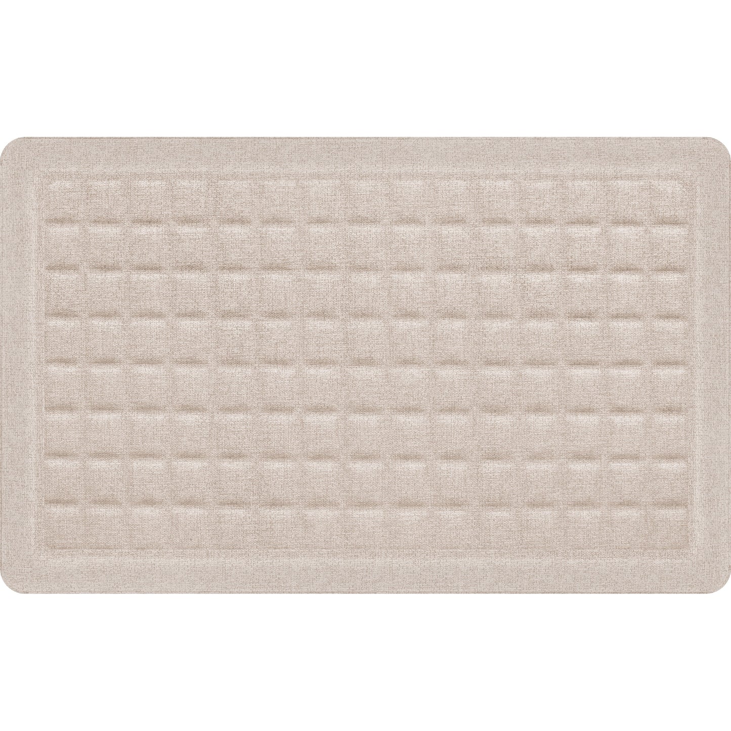 Better Homes & Gardens Gel Comfort Fallon Collection Vanilla Dream 20" x 32" Anti-Fatigue Kitchen Mat
