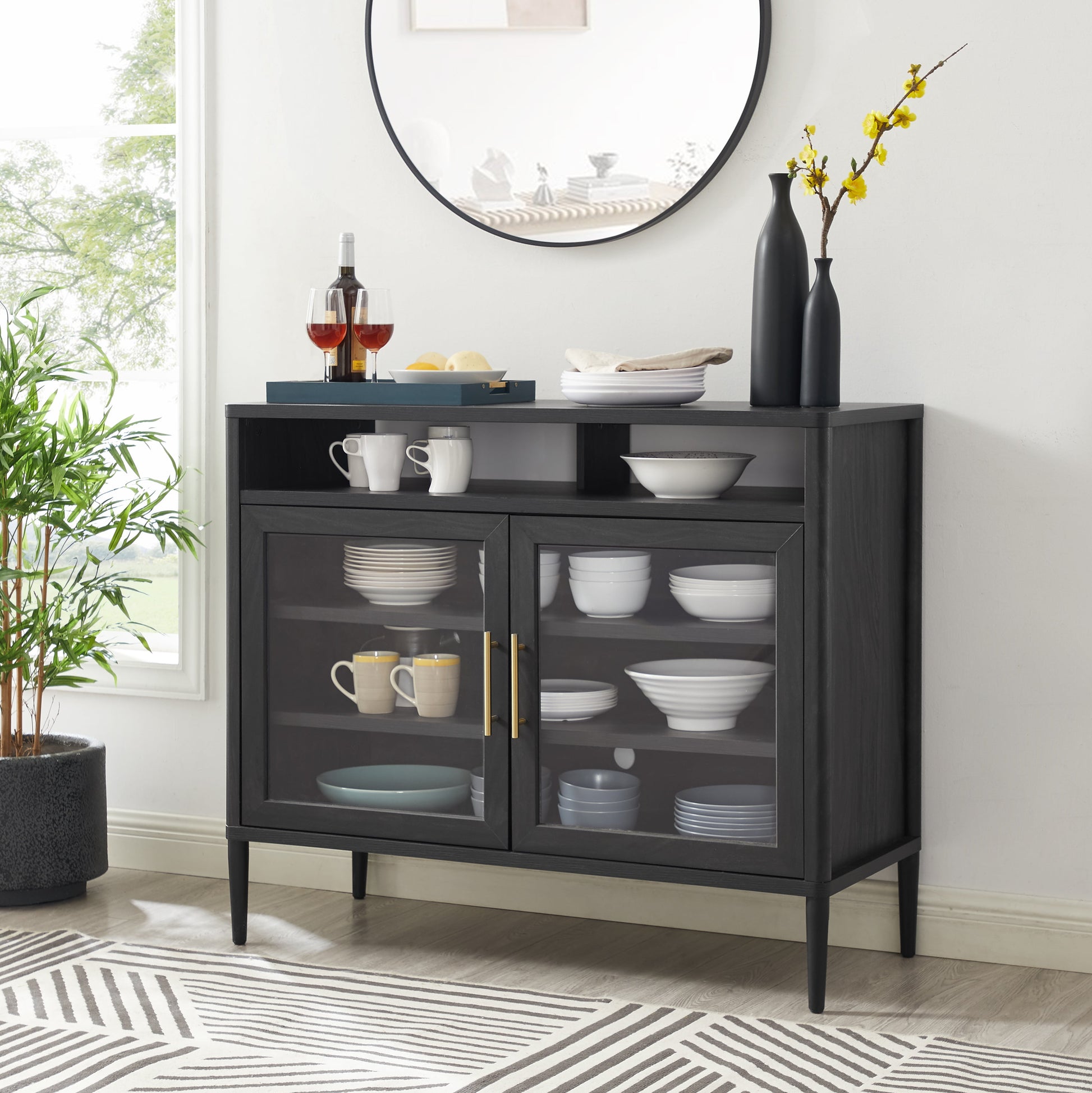 Better Homes & Gardens  Oaklee Buffet, Black Finish