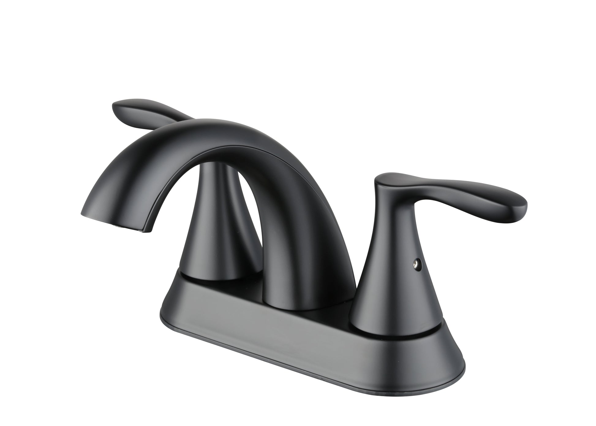 Better Homes & Gardens Simple Flair 4" Centerset Bathroom Faucet in Matte Black