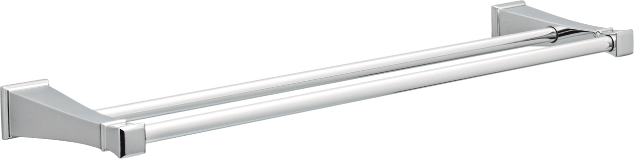 Better Homes and Gardens Chandler 24" Double Towel Bar, Chrome