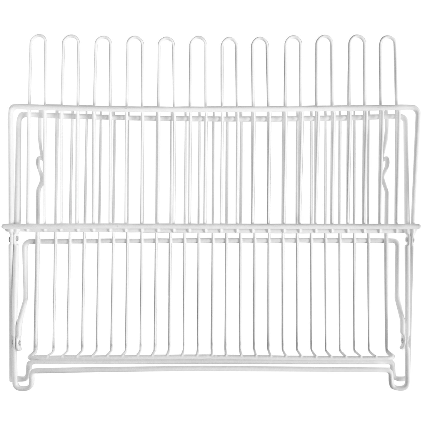 Better Houseware Folding Dish Rack (White), 1489/WPT