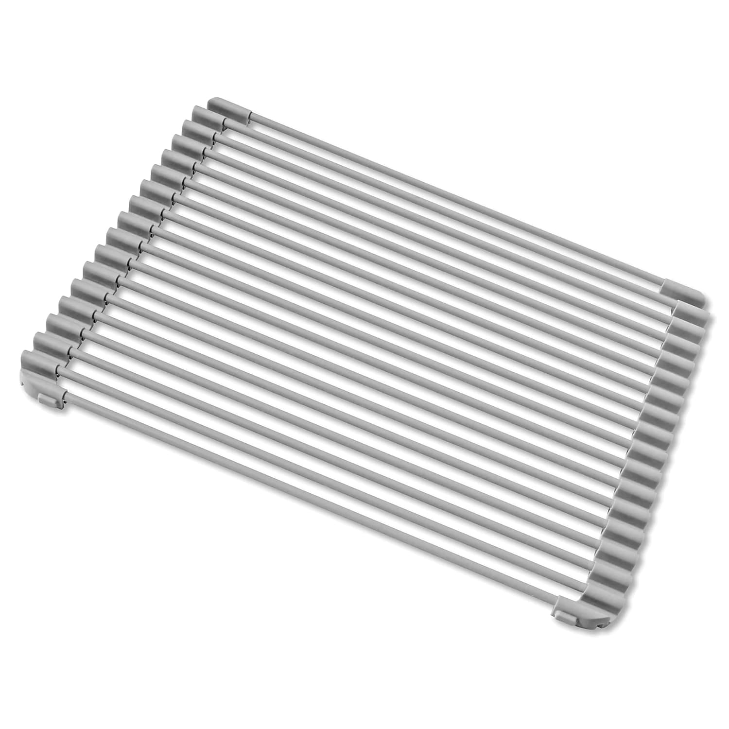 Better Houseware Multipurpose Roll Up Rack, Silicone coated Stainless Steel, Small