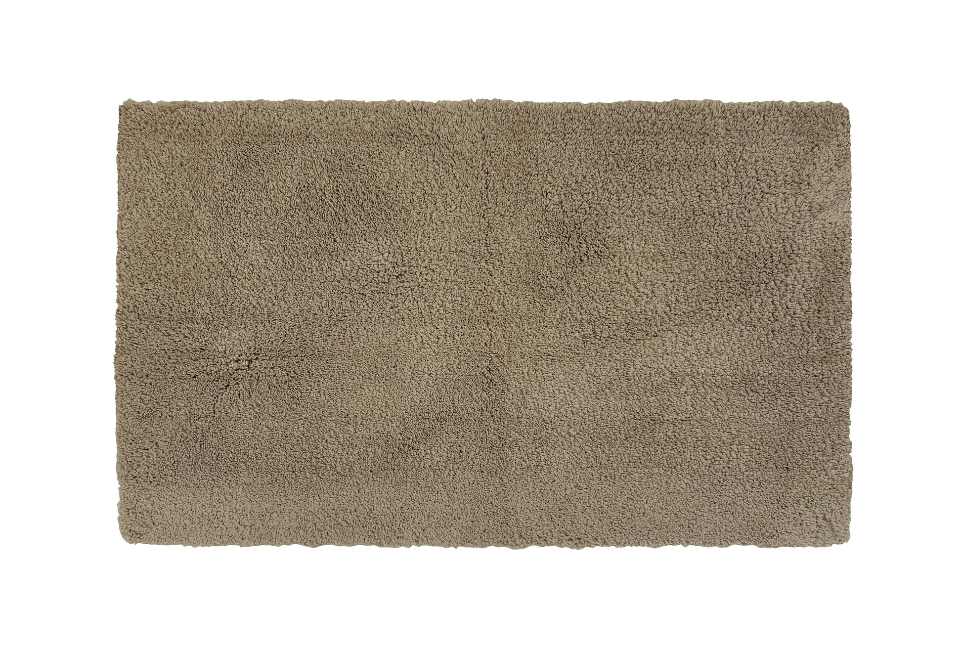 Better Trends Bath Room Rugs Tufted 100% Polyester 24" x 40" Bath Rug, Water Absorbent Non-Slip Bath Mat Machine Washable Micro Plush Collection - Beige