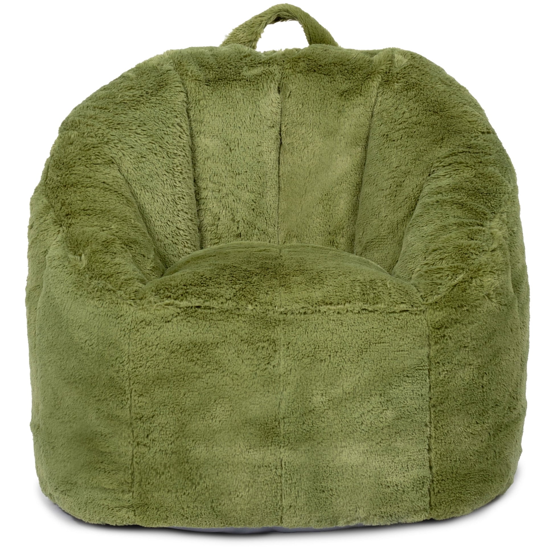 Big Joe Joey Junior Bean Bag Chair for Kids, 1.5 ft Plushie Lightweight Lounge Chair, Soft Polyester, Pistachio