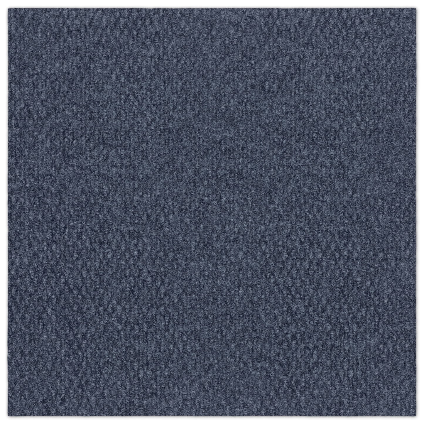 EAZY Floor Boone Hobnail Blue Residential 18 in. x 18 in. Peel and Stick Carpet Tile Square 22.5 Sq. ft. 10 Tiles Per Box