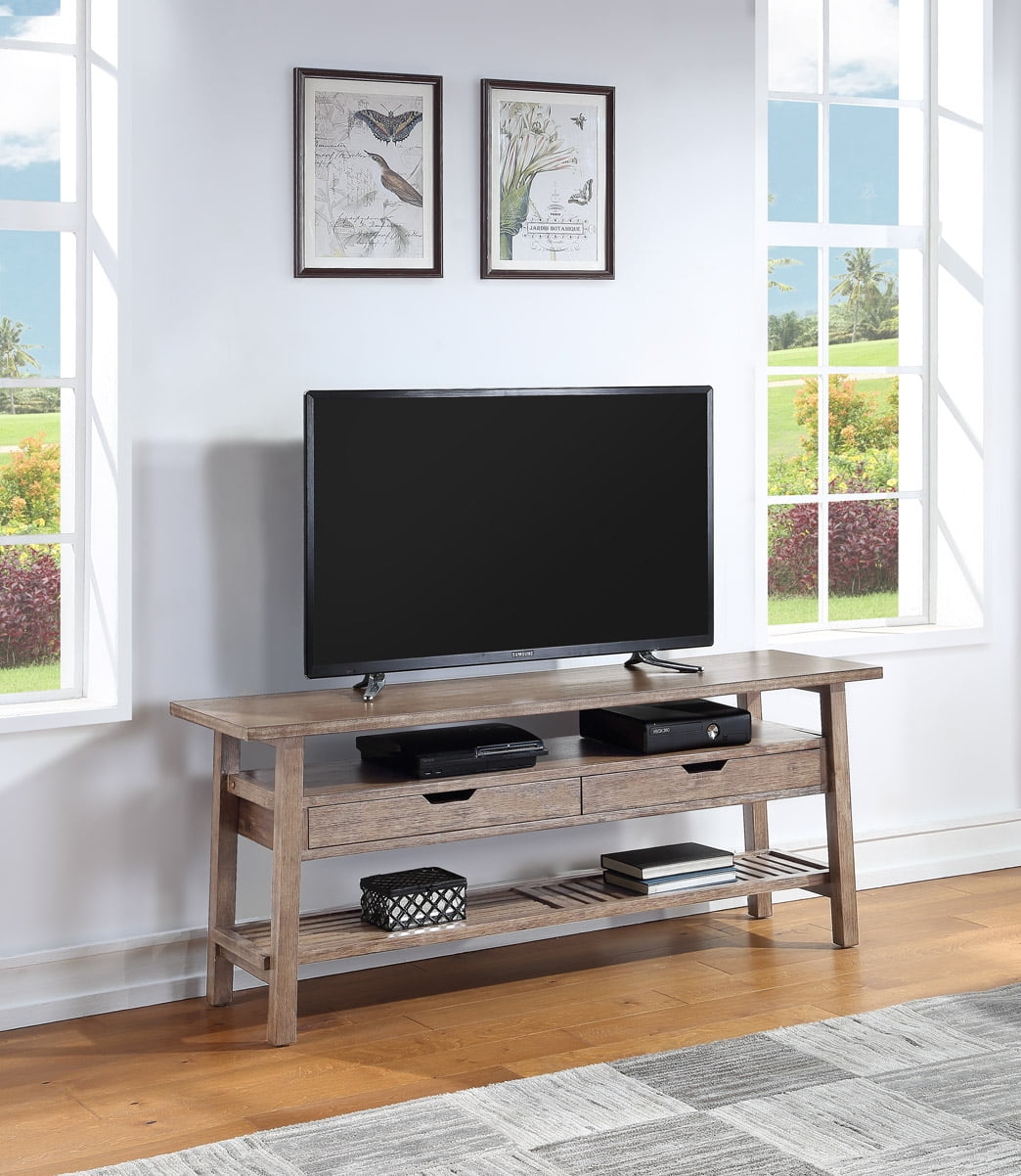 Boraam Sonoma Console Table - Barnwood Wire-Brush Finish
