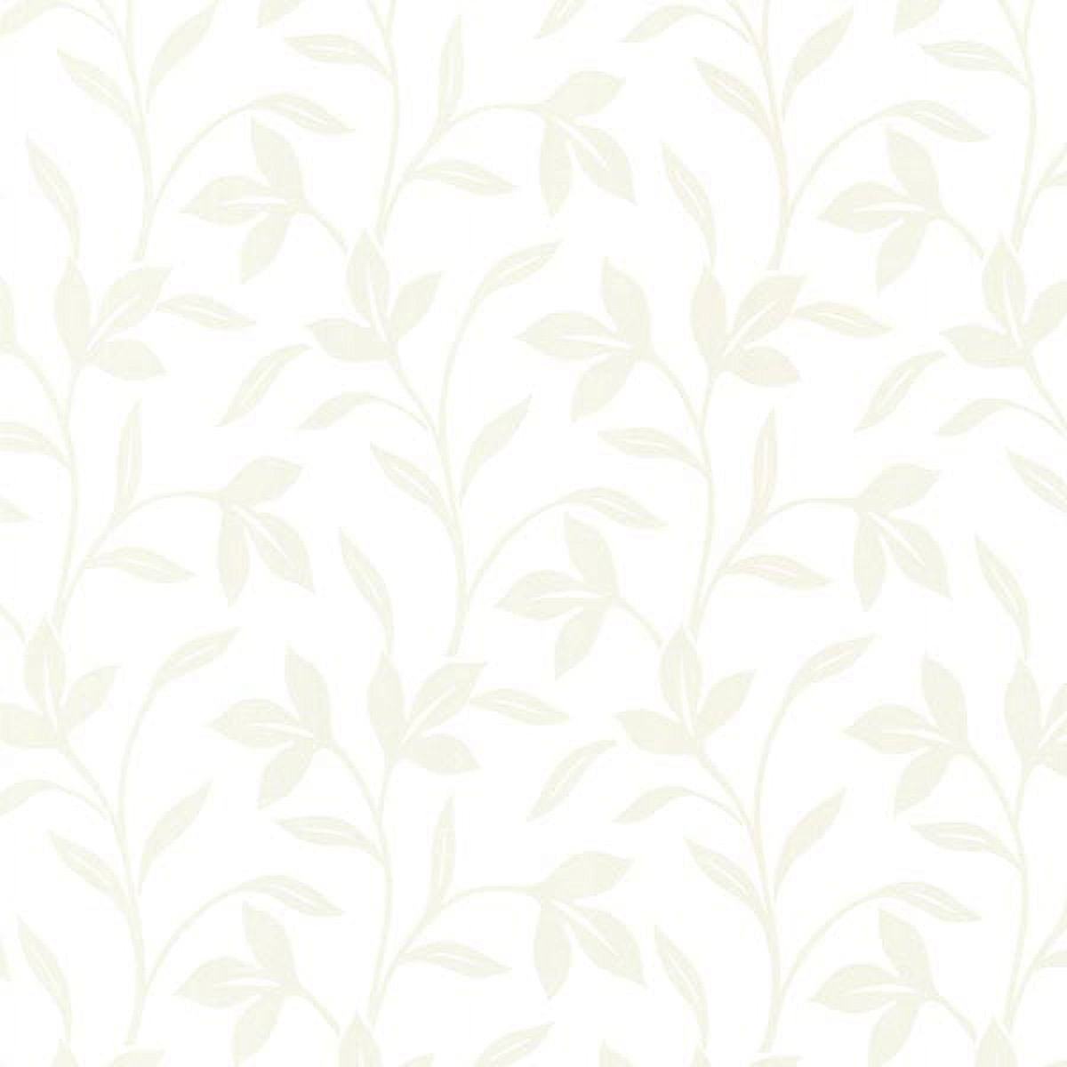 Brewster Cynthia Champagne Tonal Leaf Trail Prepasted Nonwoven Wallpaper, 20.5-in by 33-ft, 56.4 sq. ft.