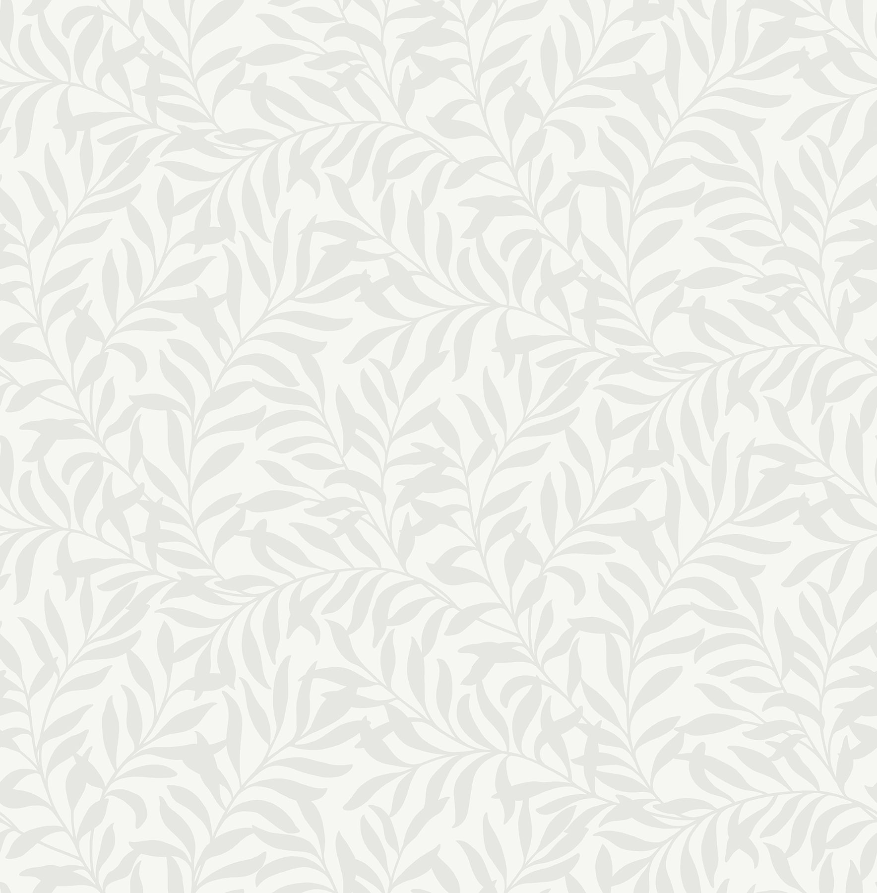 Brewster Home Fashions Salix Silver Leaf Wallpaper