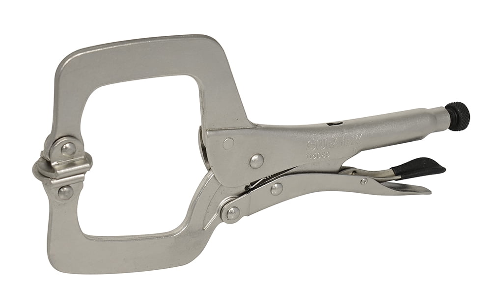 C-shape jaw locking pliers 11" Surtek