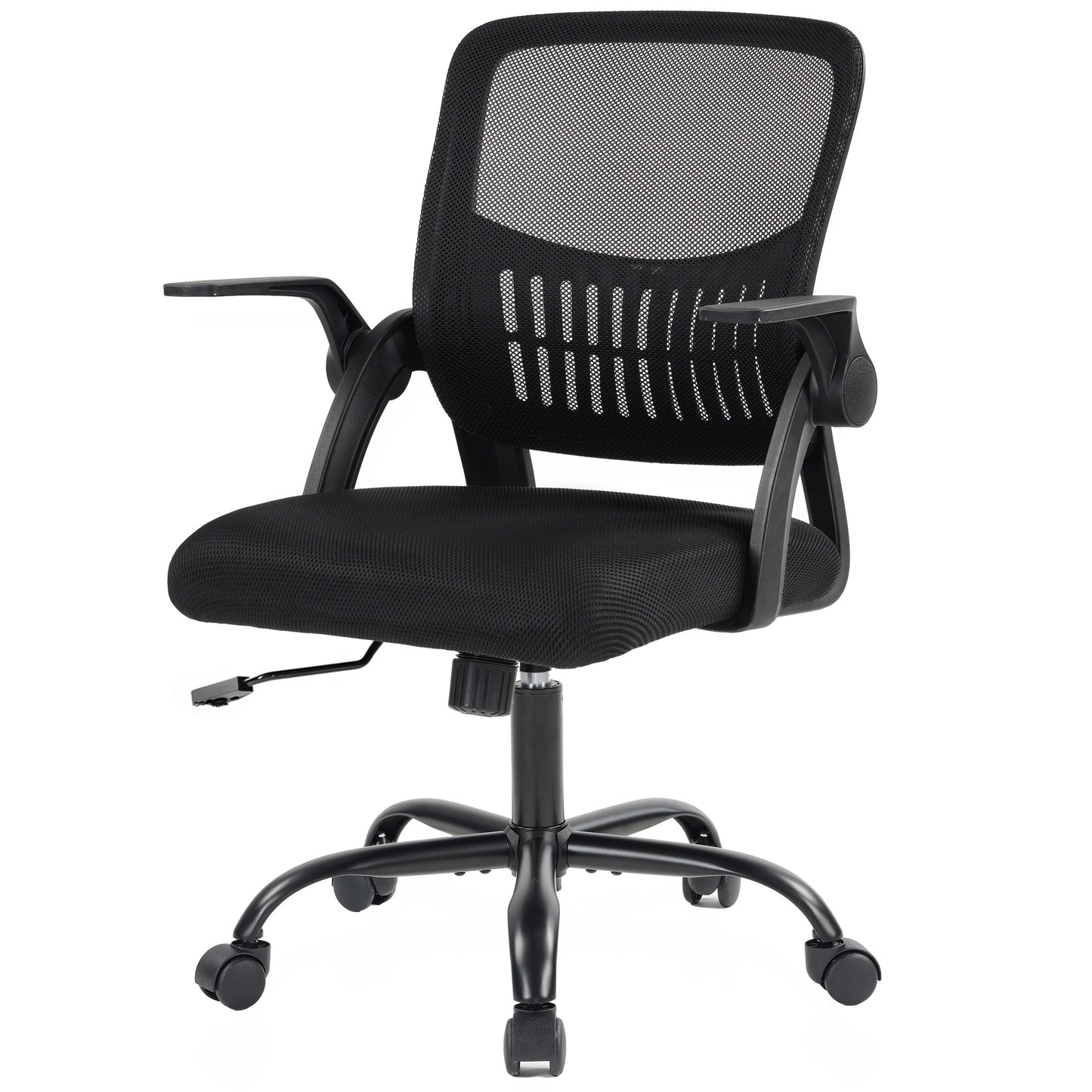 CONCETTA Office Chair, Ergonomic Mesh Computer Desk Chair with Adjustable Lumbar Support, Swivel Executive Task Chair for Home Office, Black