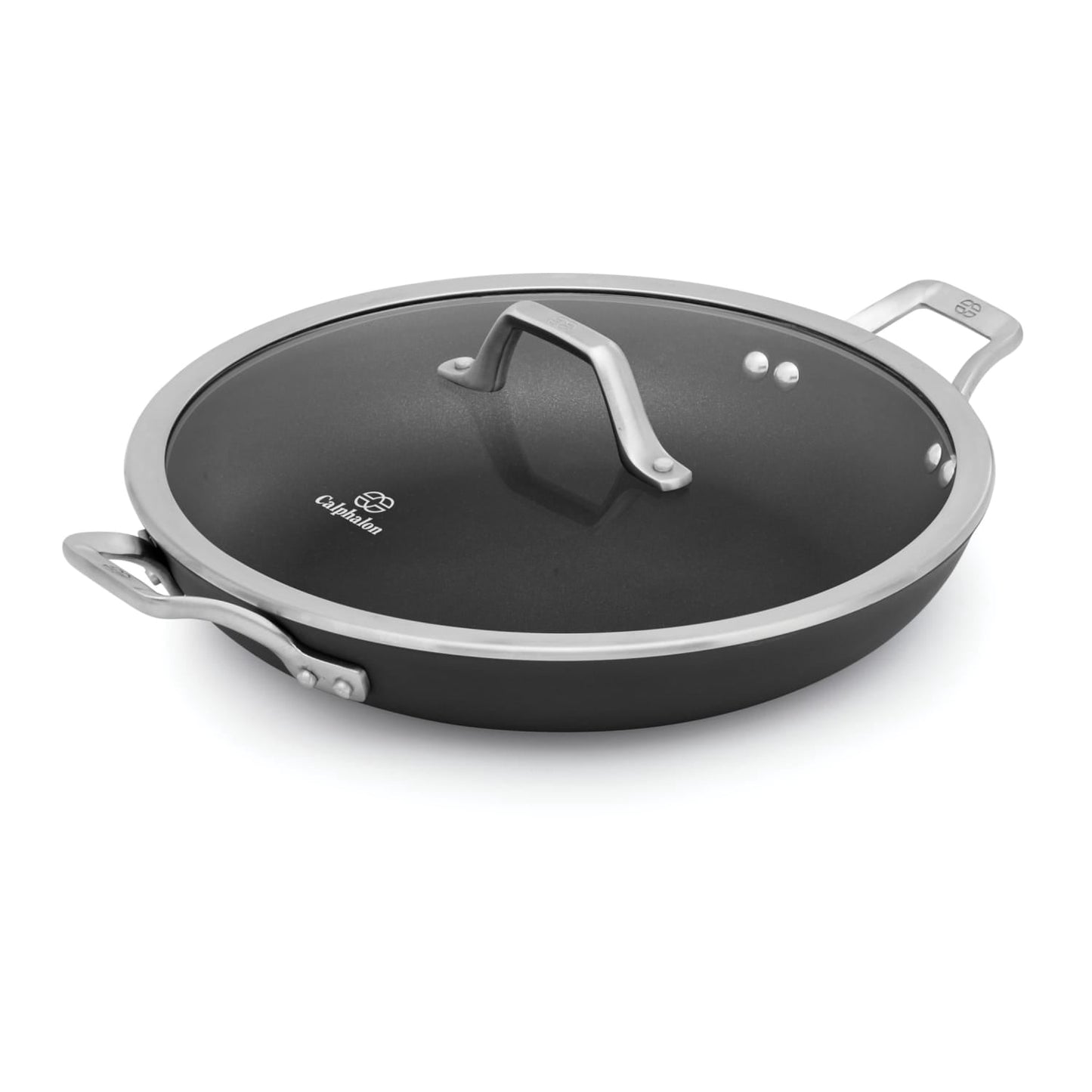 Calphalon Signature Nonstick 12" Everyday Pan with Cover