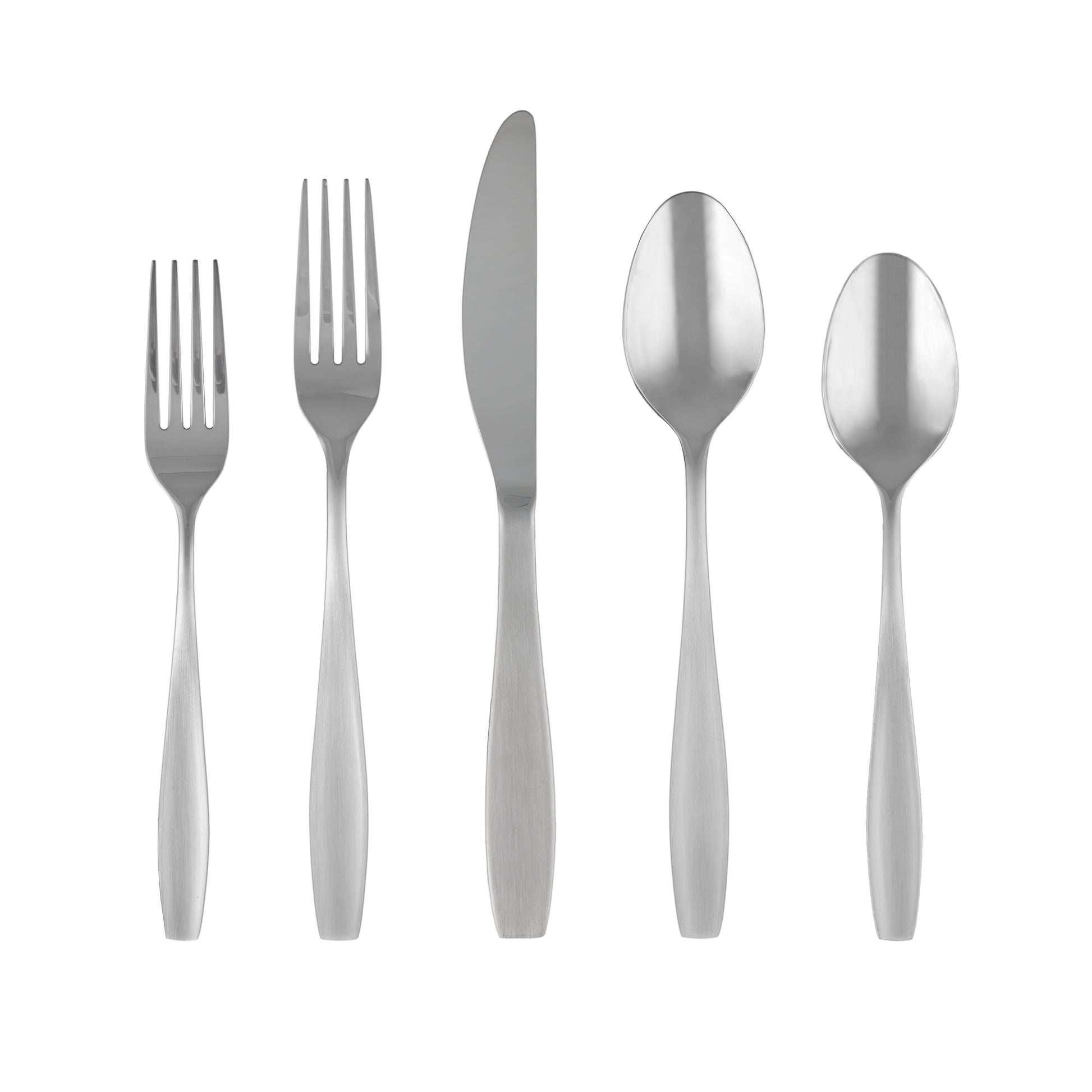 Cambridge Raritan Satin Mirror 20-Piece Stainless Steel Flatware Set (Service for 4)